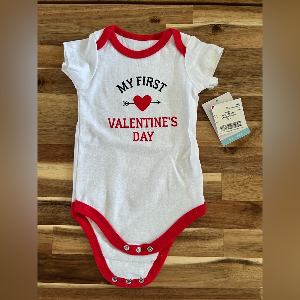 My First Valentine’s Day Onesie